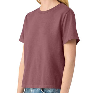 Camiseta Clásica Verde para Mujer, Ajustada, de Manga Corta, Cuello Redondo, Algodón Suave, Estilo Básico para Uso Diario - Product Image 5