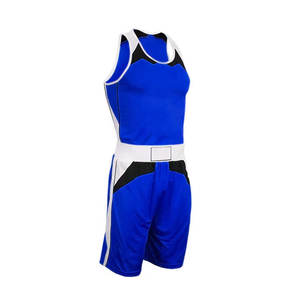 Conjunto de Uniforme de Boxeo Reversible Profesional, Chaleco y Pantalones Cortos para Hombres y Mujeres, Ropa Deportiva de Entrenamiento para Hombres y Mujeres - Product Image 3