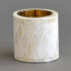 Brûleur de Bakhoor artisanal de luxe pour la décoration intérieure, avec incrustation de nacre et d'os, porte-encens Oud aux propriétés aromatiques pour la méditation - Product Image 5