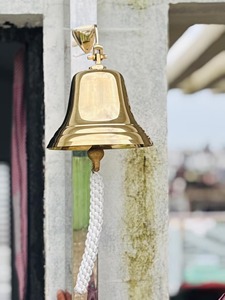 Campana Náutica de Latón de Lujo, Campana de Latón Premium para Hogar, Oficina, Barco, Templo, Puerta y Decoración, Ideal para Regalo - Product Image 2