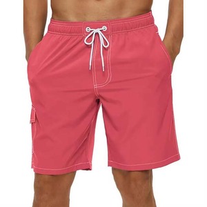Shorts Bermuda pour Hommes Style Français Uni Bleu Marine 100% Coton Respirant Séchage Rapide - Product Image 3