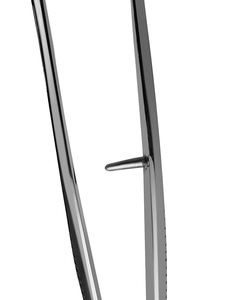 Pinzas Quirúrgicas Luc Ear Bayonet de 5 Pulgadas, Pinzas para Aplicación de Apósitos ENT, Puntas Serradas, Instrumento Médico con Certificación ISO - Product Image 6