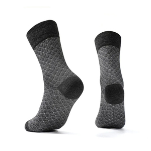 Bulk Sale of Cheap Price <b>Socks</b> for Men Women and Children Comfortable Fit with Breathable Fabric <b>Black</b> Heel Toe Reinforcement - Product Image 1