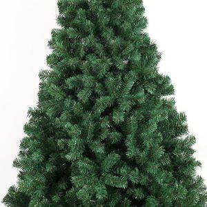 Albero di Natale Artificiale Verde Non Illuminato in PVC Abete Naturale da 2,4 m con Supporto Pieghevole in Metallo - Product Image 4