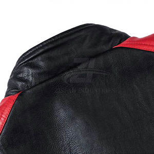 Chaqueta de cuero de primera calidad para motociclistas, para uso exterior, a bajo precio. - Product Image 4