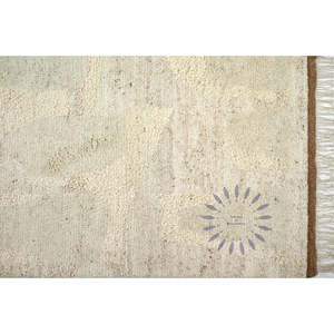 Bauhaus abstrait moderne Kilim noué à la main tapis Pihue créations 36 pour la maison salon chambre porte utilisation extérieure voiture - Product Image 4