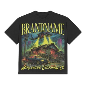 Camisetas de Hombre de Primera Calidad al por Mayor, Totalmente Personalizadas, 2026, 100% Algodón, Cuello Redondo, Corte Holgado - Product Image 1