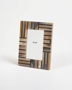 Cadre photo en MDF éco-responsable fait main, design personnalisé haut de gamme, avec impression 6 couleurs, décoration d'intérieur, fabriqué en Inde - Product Image 2