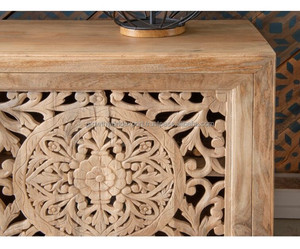 El más nuevo aparador de madera maciza decoración del hogar personalizado mejor calidad fabricante colección muebles de madera mayorista - Product Image 2