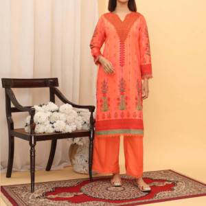 กางเกงสูทผ้าฝ้ายผู้หญิง, คอลเลคชั่น PS5255 2PC - Product Image 3