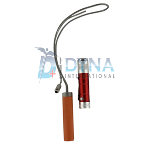 Retractor Facial BIGGS de Alta Calidad de 9 Pulgadas, Hoja de 50 mm con Fuente de Luz, Instrumentos de Cirugía Plástica con Certificación CE - Product Image 1