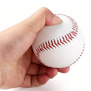 Pelota de Béisbol Personalizada con Logotipo OEM, de Cuero Genuino, Profesional, para Entrenamiento, Práctica y Juego, con Núcleo de Corcho de Alta Calidad, Oficial - Product Image 5