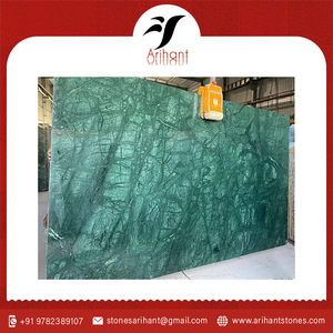 Dalles de marbre vert forêt, pierre naturelle élégante pour les intérieurs de luxe, comptoirs, revêtements de sol et bardages - Product Image 6