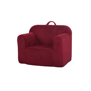 Sillón Infantil de Espuma, Cómodo y Suave, de Tela de Pana Ecológica, para Sala de Estar, Comedor, Dormitorio de Niños y Niñas - Product Image 1
