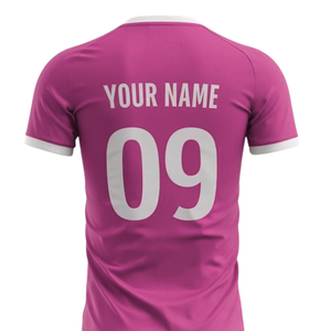 Conjunto de camiseta y pantalones cortos de fútbol, ​​uniforme de fútbol atlético transpirable, ropa deportiva de manga corta con cuello en V para equipos de club, torneo - Product Image 5