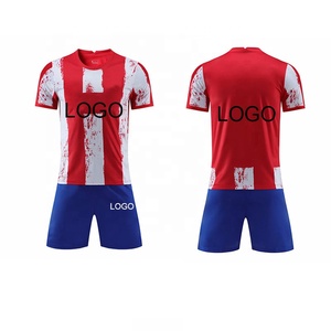 Camisetas de fútbol personalizadas para hombres, uniformes de fútbol para adultos, traje de entrenamiento en blanco, número de nombre - Product Image 4