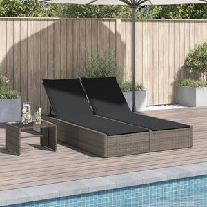 Chaise longue double grise - Product Image 1