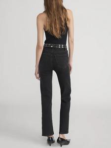 Women's Loose Fit Breathable Fleece <b>Jogger</b> Trousers Custom Logo Printed Mid Waist Casual Flat Front Design for Winter Plain Dyed - Product Image 4