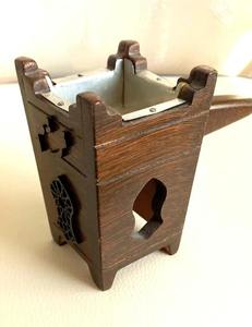 Elegant Wooden Incense Holder Censer Box With Traditional Hand Carved Details For Home Fragrance Temple And Wellness burner - Product Image 2