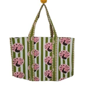 กระเป๋าถือแบบสะพายไหล่ ผ้าฝ้ายคุณภาพสูง เป็นมิตรกับสิ่งแวดล้อม ลายเรียบ สีพื้น ขนาดใหญ่ ใช้ซ้ำได้ เหมาะสำหรับช้อปปิ้ง เดินทาง ไปเที่ยวทะเล ใช้ได้ในเวลากลางคืน - Product Image 1