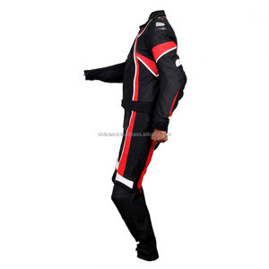 Combinaison de course de moto pour homme sur mesure en cuir véritable, taille plus, imprimée, respirante, imperméable, coupe-vent, design personnalisable - Product Image 3