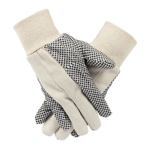 Dotted Grip Gloves Cotton Knit Protective Gloves for Factory Warehouse and Logistics Premium Cotton <b>PVC</b> Dotted Gloves - Product Image 1