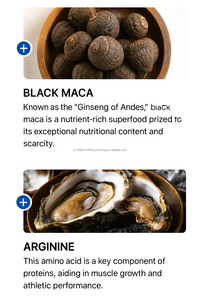 Supplément coréen de maca noire arginine approvisionnement nutritionnel en gros direct d'usine - Product Image 6