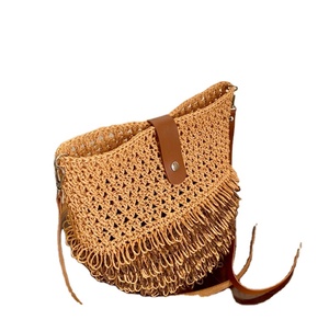 Hand Shape <b>Women</b> Straw Summer Basket Shopping Hand-woven <b>Bag</b> Straw <b>Bag</b> Crochet Macrame <b>Beach</b> <b>Bags</b> Direct From - Product Image 1