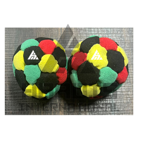Haadis International HI-HSB-0012 Footbag <b>Hacky</b> <b>Sack</b> Custom Logo Filling Sand/Plastic Beads Wholesale Synthetic Suede Footbag - Product Image 1