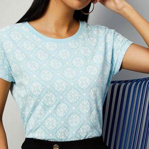 Camisetas Extra Grandes de Verano para Mujer al por Mayor 2025, Ajuste Holgado, 100% Algodón, Transpirable, Alta Calidad con Impresión de Logotipo Personalizado - Product Image 3