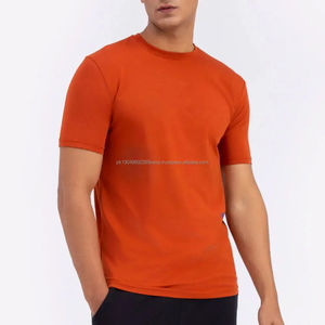 T-shirt à manches courtes pour homme 100% coton, vêtements de rue de haute qualité, couleur personnalisée, sérigraphie, prix de gros - Product Image 1