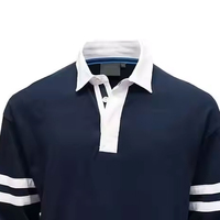 2025 Nieuwe Topverkoper Nieuw Rugbyshirt voor Teams Rugby Shirt met Lange Mouwen voor Clubs Volwassenen voor Heren Hoge Kwaliteit Rugby poloshirts