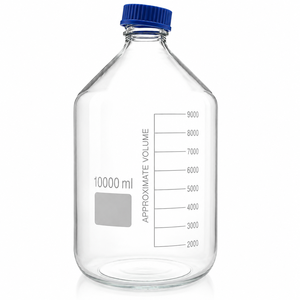 Bouteille de stockage en verre avec bouchon à vis pour réactifs, 10L, 5L, 5000ml, 2000ml, 10000ml, 20000ml - Product Image 1