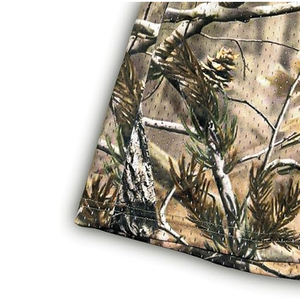 Men's Casual <b>Lace</b> Quick Dry Breathable Eco-Friendly Mesh Sports Shorts with <b>Elastic</b> Waist 100% Polyester - Product Image 6