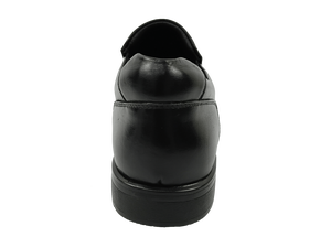 Mocasines Negros de Piel Nappa para Hombre, Marca Pipers, con Punta en Pico, Suela de Goma Acolchada, Zapatos de Oficina y Carrera - Product Image 2