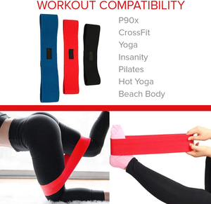 Bandes de résistance robustes pour tractions assistées, entraînement de force, cross-training, exercices de mobilité et performance athlétique - Product Image 4