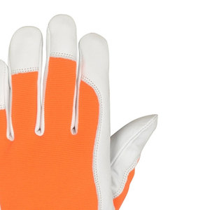 Gants de travail en cuir personnalisés avec logo, haute résistance, renforcés, pour hommes, à bas prix - Product Image 5