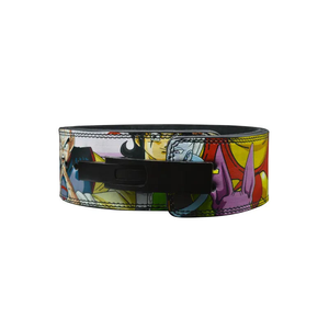 Ceinture de musculation à levier en cuir épais, boucle à levier robuste, ajustement confortable - Product Image 2