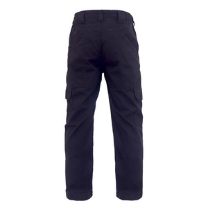 Pantalon cargo en tissu de coton perforé certifié CE, léger, 100 % coton, ignifuge, résistant à la chaleur 1000°C, protection des jambes - Product Image 3