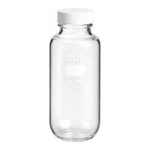 Bouchon à vis en polypropylène blanc GPI 38-400 avec joint en PTFE pour flacons de laboratoire - Product Image 2