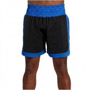 Wholesale MMA Compression Shorts Front Logo OEM Custom for Kick Boxing Fight Shorts Breathable 220g Men's <b>Polyester</b>/Nylon Quick - Product Image 3
