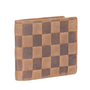 New Selling High Quality Oil Pullup Hunter Crazy Horse Leather <b>Wallet</b> <b>Men</b> Promotional Gifting <b>RFID</b> Export Handmade Indian Bifold - Product Image 1