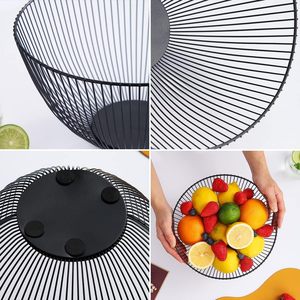 Panier en fer pour la cuisine, panier en fer pour fruits, panier en fer pour légumes, panier en fer pour la maison, panier en fer pour la salle de bain - Product Image 5
