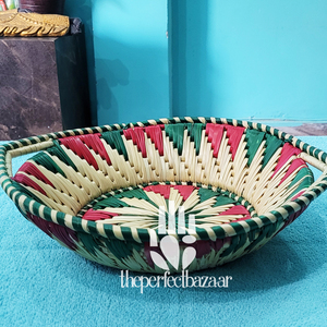 Cesta Ovalada de Hierba Natural Moonj - Ecológica, Duradera, Mini, Multiusos para el Hogar - Product Image 2