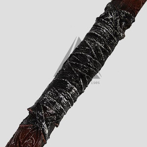 Hache à barbe de qualité supérieure avec manche en bois, faible MOQ, vente en gros, service OEM, style unique, prête à l'emploi - Product Image 6