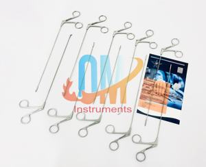 Kit de laryngoscope sur pied, micro-chirurgie laryngée, instruments ORL, ensemble d'endoscopie, acier inoxydable de qualité médicale, certifié ISO/CE - Product Image 4