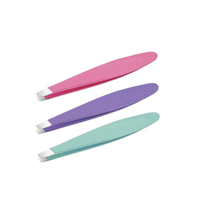 ชุดแหนบคิ้วโลโก้แบบกำหนดเอง 3 ชิ้น แหนบคิ้วปลายเฉียงสแตนเลส - Product Image 3