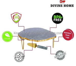 มีดวางเค้ก2ชิ้นอุปกรณ์สำหรับงานเลี้ยงวันเกิดปลอดภัยต่ออาหารทำจากอะคริลิคอาหารมาตรฐาน - Product Image 4