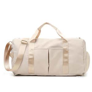 Unisex Gym <b>Backpack</b> Duffle Weekend Bag with Wet Pocket and Shoe Compartment, Eco-Friendly Recycled Material Gym Bag - Product Image 4