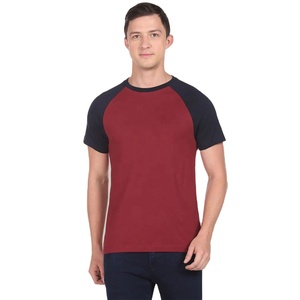 Men's <b>Raglan</b> <b>Sleeve</b> <b>T</b>-<b>shirt</b> Wholesale Baseball Jersey <b>Shirts</b> Custom Color Block Sports Tee - Product Image 1